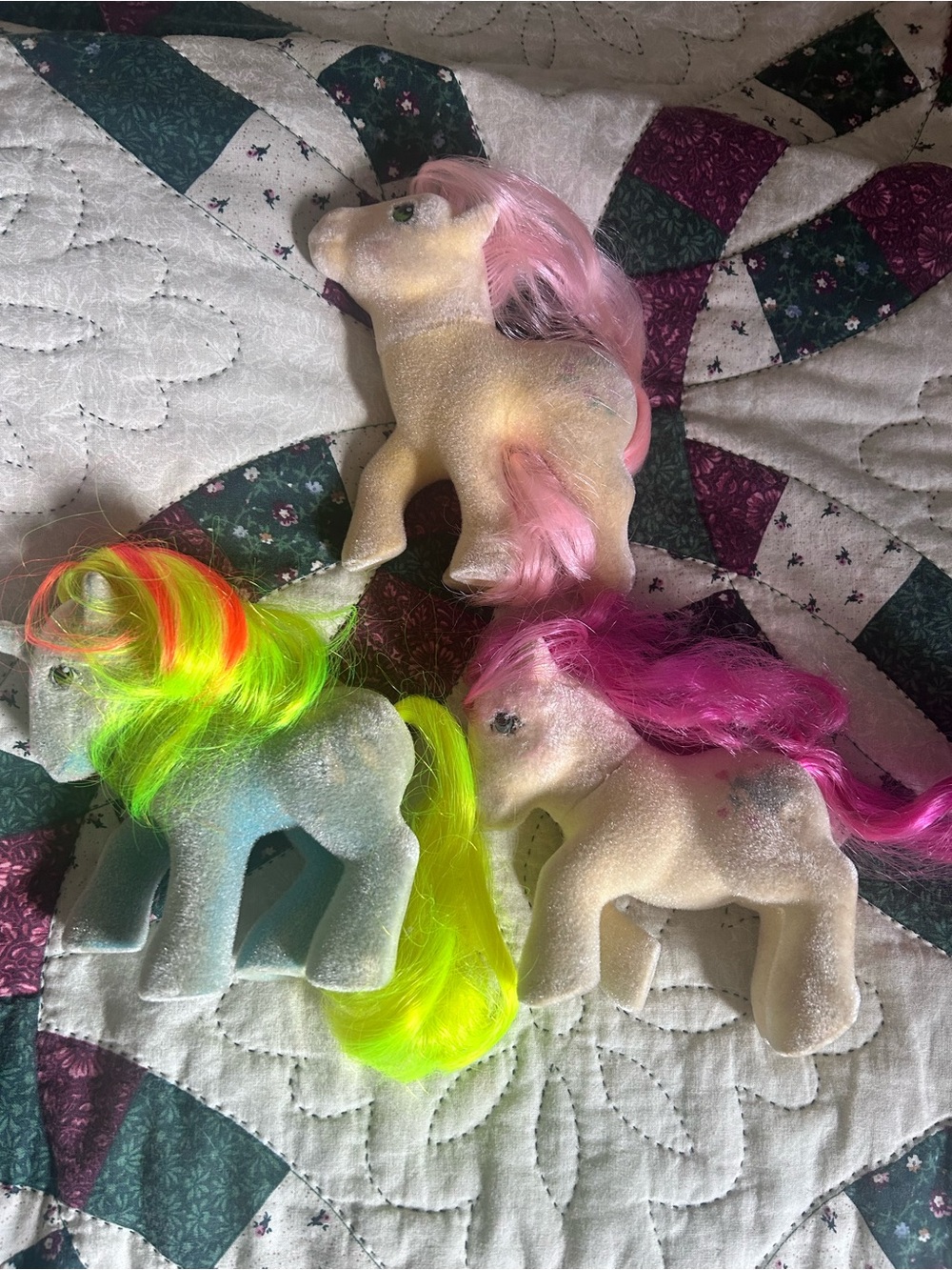 G1 My Little Pony So Soft pony lot